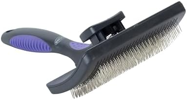 Kruuse Buster Large Premium Undercoat Rake – Fixed Pins for Gentle, Efficient Grooming