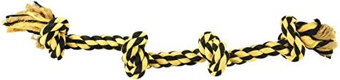 Multipet Nuts for Knots Long 4 Knot Rope Dog Toy