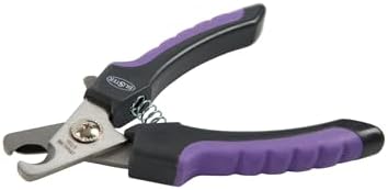 Kruuse Buster Professional Dog Nail Clipper – Large Size – Heavy-Duty Pet Nail Trimmer for Large Dogs and Cats – Stainless Steel Blades, Non-Slip Handle, Safety Guard – Vet-Recommended
