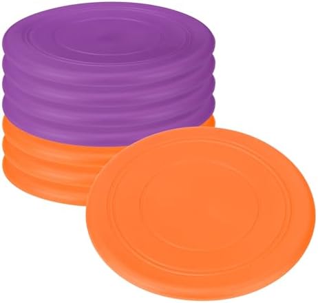PATIKIL Flying Disc Soft Silicone Colorful Flying Disk Flyer for Outdoor Sports Lawn