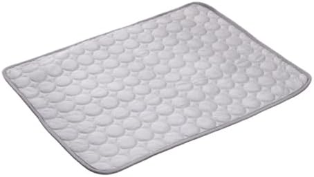 Dog Cooling Mat 2.0, Washable and Portable Pad Self Folding Pad for Dog & Cat, Indoor & Outdoor Summer Cooling Mat for All Pets, Keep Dogs and Cats Cool and Comfortable (Grey, Large)