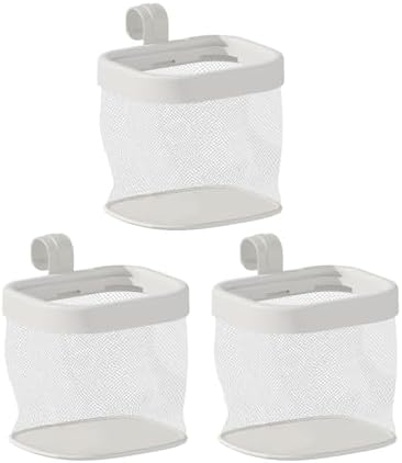 Dog Toy Storage Basket for Pet Fence & Crate - Hanging Organizer Box, 20cmx16cmx18cm (7.9x6.3x7.1 inch), Reinforced PP Material, Multiuse Pet Supplies