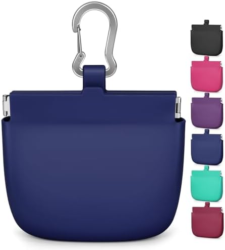 1 Cup Silicone Dog Training Treat Pouch (Blue)