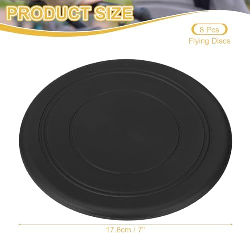 PATIKIL Flying Disc Soft Silicone Colorful Flying Disk Flyer for Outdoor Sports Lawn