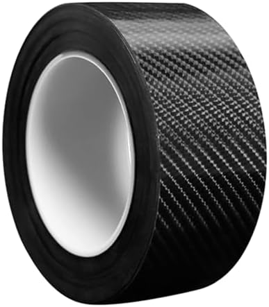 DGSL Car Door Edge Guards - 5D Carbon Fiber Sill Protector Film - Anti-Collision - Fits Most Cars (2In x 49Ft)