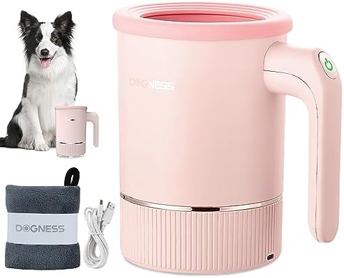 DOGNESS Automatic Dog Paw Cleaner Cup Paw Washer for Medium & Large Dogs