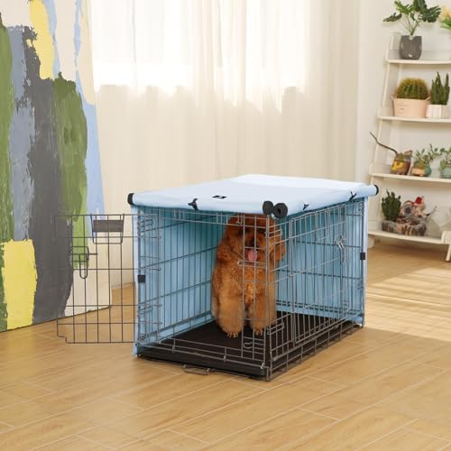 X-ZONE PET Dog Crate Cover Waterproof Kennel Cover, 36 in Blue