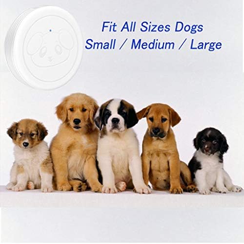Dog Door Bell Wireless Doggie Doorbells for Potty Training with Waterproof Touch Button Dog Bells 1 Receiver and 4 Transmitters, White