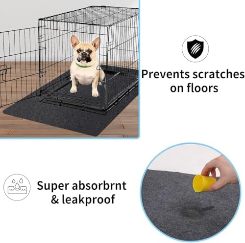 Kennel Pad Dog Crate Mat Liner, 48" x 29" - 1 Pack