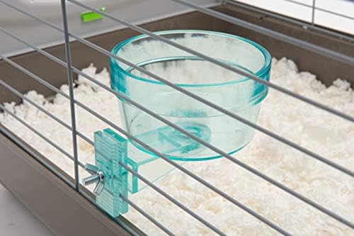 Lixit Critter Bright cages bowls in Assorted Colors for Rabbits, Ferrets, Dogs, Guinea pigs and other pets. (20 Ounce)