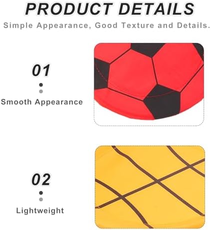 3 Pack Toss Flying Discs for Kids, Throwing Disc Game, Puppy Easy to Learn and Play, Foldable Cooling Fans Bulk for Summer Outdoor Sports Event, 10 Inch