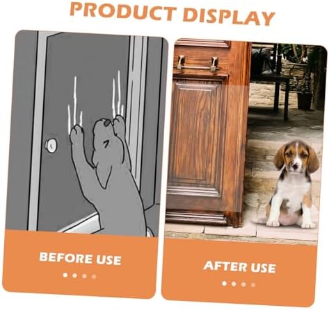 2pcs Pet Door Scratch Sticker Claw Door Shield Scratch Shield Pet Supplies Furniture