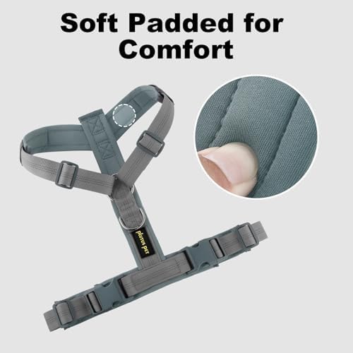 Plutus Pet No Pull Dog Harness, Adjustable Nylon Harness with Soft Padding
