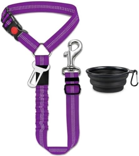 Dog Car Seat Belt Retractable Dog Seatbelt for Car