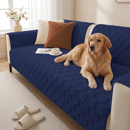 Foxdecor Couch Cover for Dogs Sofa Covers Non Slip Couch Pad Pet Friendly