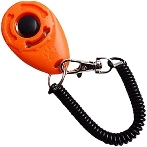Dog Clicker, Training Clicker with Wrist Strap for Dog Cat Horse