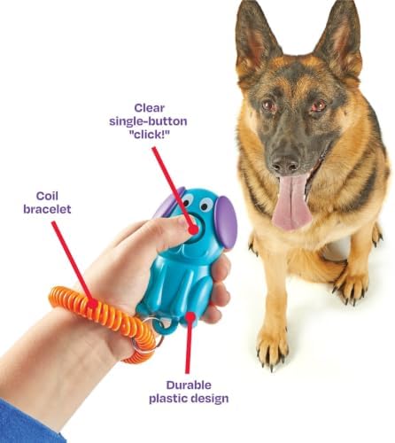 Puppy Behavior Dog Recall Training Tool, Animal Wrist Lanyard, Positive Reinforcement Dog Trainer, Bird cat Horse Training Click Device