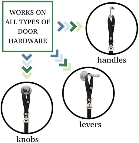 Caldwell's Pet Supply Co. Dog Potty Bells, Dog Door Bell, Bells to Go Outside, Potty Training Bell, Dogs Doorbell, Dogs Potty Doorbell, Ring to Go Pee, All Breed Puppy Training Tool