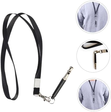Mikikit 2 Sets Adjustable Dog Training with Lanyard Multipurpose Outdoor Dog Training Accessories for Bark Control and Recall