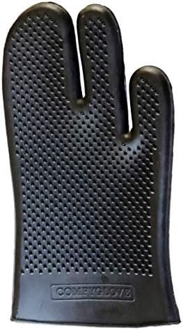 Comfy Pet Grooming & Bathing Glove - Fits Either Hand - Soft Gentle Nubs for Horses, Dogs, Cats & Other Pets - Short & Long Hair - Works Great on Thin and Sensitive Skin