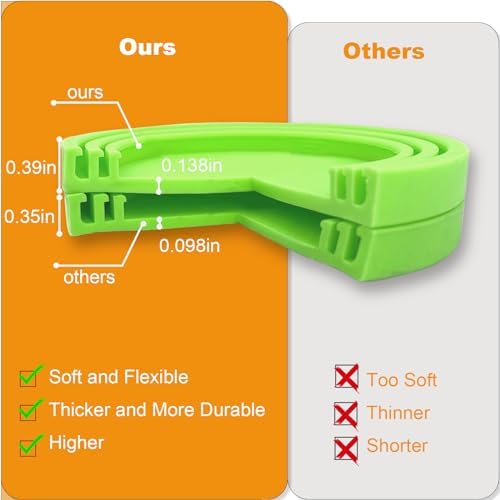Yobbai 6 packs Pet Food Can Lids, Food Safe BPA-Free & Dishwasher Safe, Can Covers with 2 Stainless Steel Spoons, Most Standard Size Dog and Cat Can Tops