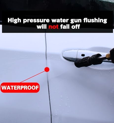ToLanbbt Car Door Edge Guard Invisible Automotive Door Sill Guard Protectors Anti-Scratch Adhesive Tape Waterproof Strips for Car Door Edge Protection (33Ft x 2.75", Transparent)