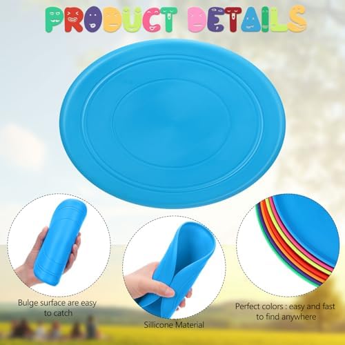 Vinsot 84 Pcs 7 Inch Flying Discs Bulk for Kids Dogs