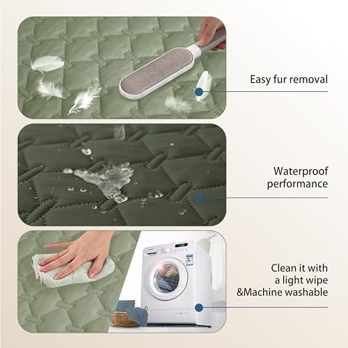 gogobunny Waterproof Dog Blanket, Couch Covers for Sofa, Reusable Pee Pads