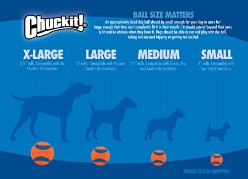 Chuckit! Crunch Ball Dog Toy, Medium for All Breed Sizes