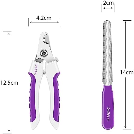 4.7" Small Dog & Cat Nail Clipper Stainless Steel Cat Claw Trimmers