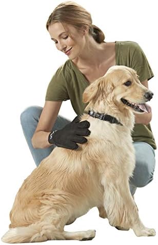 Franklin Sports SHED-MASTER De-Shedding Pet Grooming Gloves