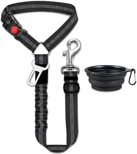 Dog Car Seat Belt Retractable Dog Seatbelt for Car