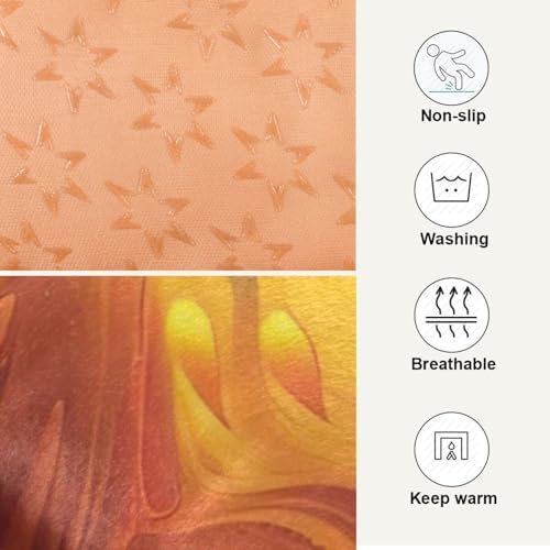 Tie Tye Dog Bed Cat Bed, Non-Slip Soft Pet Crate Mattress Washable Kennel Pad for Small Medium Large Dog Cat, 24 x 36 in