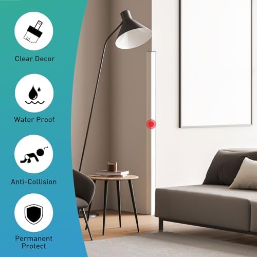 Wall Corner Protector,4PCS 59''(L) x1.58'' (W)