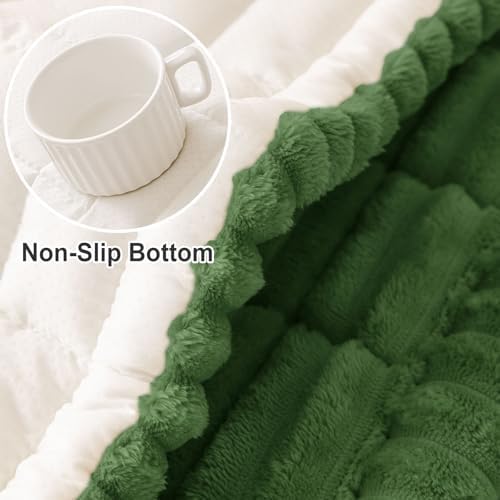 hyha Couch Cover for Dogs, Washable Non Slip Plush Flannel Sofa Protector