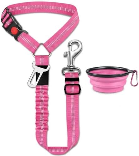 Dog Car Seat Belt Retractable Dog Seatbelt for Car