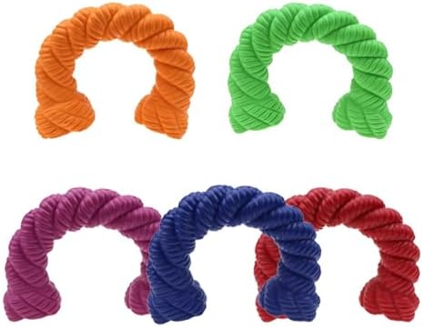 COOLHOOD Natural Rubber Dog Chew Toy with Durability for Aggressive Chewers Promotes Dentals Health Easy