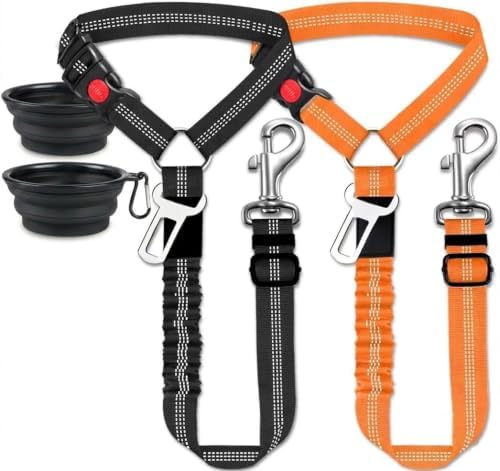 Dog Car Seat Belt Retractable Dog Seatbelt for Car