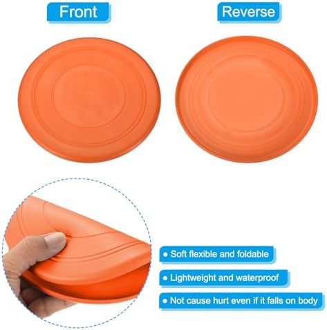 PATIKIL Flying Disc, Flying Discs Soft Waterproof for Dog Outdoor Playing Sport Game