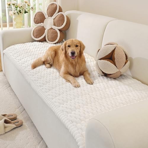 OstepDecor Couch Cover for Dogs Washable Non Slip Sofa Protector for Pets