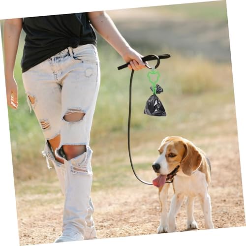 POPETPOP Lightweight Poop Bag Clip Hands Waste Carrier for Leash Poop Holder for Running Biking and Walking for Pet Owners