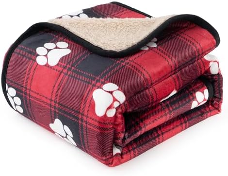 Washable Waterproof Dog Blankets for Large Dogs 60"x80"