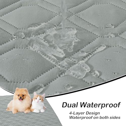 hyha Waterproof Dog Bed Blanket - Soft Pet Blanket & Sofa Cover for Dogs