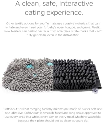 Pet Parents Forager Snuffle Mat with SoftSnout & Non-Slip Backing, Slow Feeder for Large & Small Dogs (Meadow 12")
