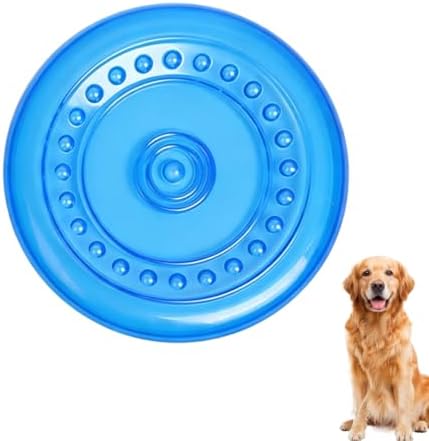 DONGKER Dog Flying Disc Toy, Outdoor Training Play Toy 9.25"