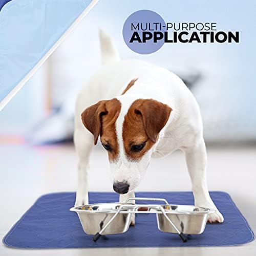 Beck’s USA Made Reusable Pet Pee Pads for Dog & Cat Pee Problems|Advanced Leak Free Design + Color Change Wetness Indicator| 1 Pad= 500 Disposable |Crate Training Waterproof Puppy Pad or Cat Pee Pad