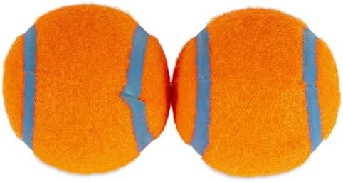 Chuckit! Dog Tennis Ball Dog Toy, Medium 2.5in Shrink Wrap 2 Pack