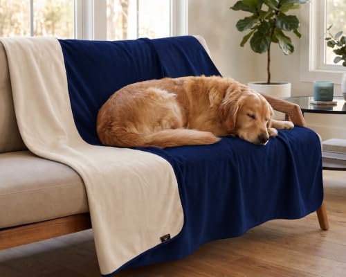 Catalonia Waterproof Bed Blanket, Washable Reversible Furniture Protector