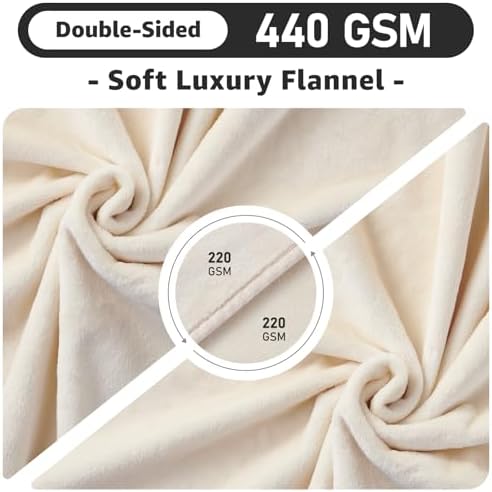 LOOBANI Waterproof Dog Blanket for Small Dogs, Pet Blanket 30" x 40", Beige