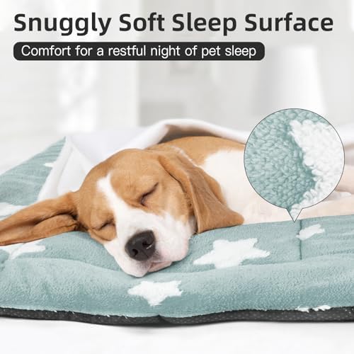 Mora Pets Dog Crate Pad Washable Dog Bed for Crate Flat Cat Pet Kennel Mat